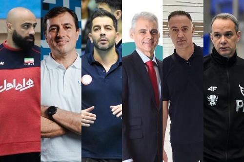 اعلام ۶ عضو کادر فنی تیم ملی والیبال